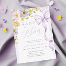 Search for purple and yellow baby shower invitations Mother to be