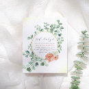 Search for greenery oh baby shower invitations Watercolor