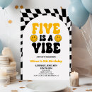 Search for black and white checked invitations For kids