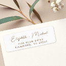 Search for signature return address labels Script