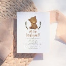 Search for eucalyptus wreath baby shower invitations We can bearly wait