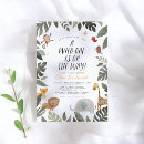 Search for cute monkey 4x6 invitations Safari