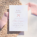 Search for bow baby girl shower invitations Script