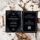 Search for art deco wedding invitations Geometric