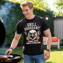 Search for grill sergeant tshirts Summer bbq