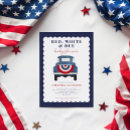 Search for patriotic baby shower invitations Blue