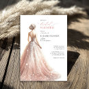 Search for glamorous bridal shower invitations Luxury