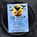 Search for til death do us part bridal shower invitations Bride