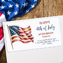 Search for american flag return address labels Patriotic