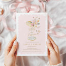 Search for pop the bubbly bridal shower invitations Pink and gold