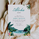 Search for hawaiian baby shower invitations Beach