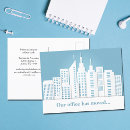 Search for business change of address postcards Modern