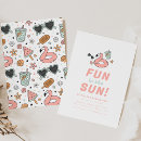 Search for fun in the sun birthday invitations Popsicle
