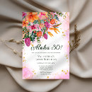 Search for bright colored invitations Watercolor floral