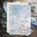 Search for carousel baby boy shower invitations Mother to be