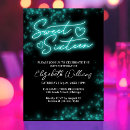 Search for neon sweet 16 invitations Girls 16th birthday