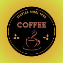 Search for black coffee stickers Brown
