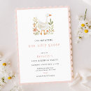 Search for goose birthday invitations Whimsical