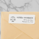 Search for law school return address labels Attorney