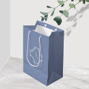 Search for dusty blue gift bags Blue and white