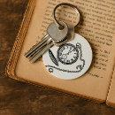 Search for pocket watch key rings Vintage