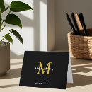Search for gold note cards Modern minimalist