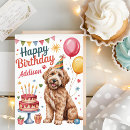 Search for goldendoodle birthday cards Dog