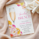 Search for bold bridal shower invitations Brunch and bubbly