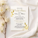 Search for glam bridal shower invitations Luxury