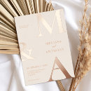 Search for elegant gold foil wedding invitations Typography