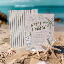 Search for summer beach birthday invitations Green