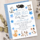 Search for cat baby shower invitations Floral