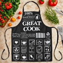 Search for template design aprons Typography