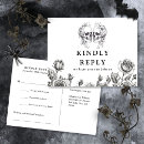 Search for skulls rsvp cards Floral