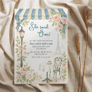 Search for eiffel tower bridal shower invitations French patisserie