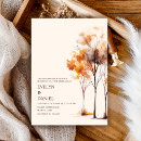 Search for autumn invitations Boho