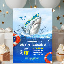 Search for jawsome shark invitations For kids