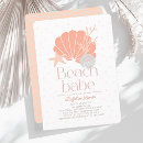 Search for beach baby girl shower invitations Starfish