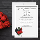 Search for gothic fantasy invitations Black