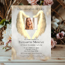 Search for angel funeral invitations Remembrance