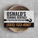 Search for towing company business cards Driver