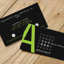 Search for architect business cards Engineering