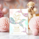 Search for mermaid 1st birthday invitations For her