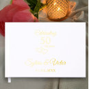 Search for 50th anniversary guest books Simple