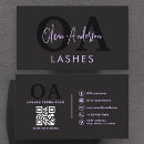 Search for black and purple business cards Customer