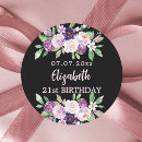 Search for violet and black stickers Lavender