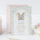 Search for bunny gender reveal invitations Rabbit