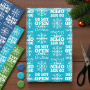 Search for do not open wrapping paper Modern