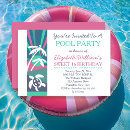 Search for pool sweet 16 invitations 16th birthday