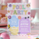 Search for 8th pool birthday invitations For kids
